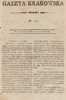 Gazeta Krakowska. 1799, nr 100