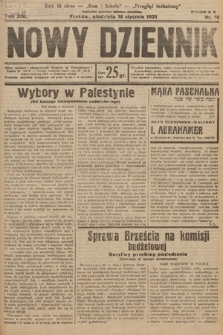 Nowy Dziennik. 1931, nr 18