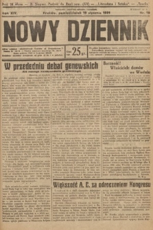 Nowy Dziennik. 1931, nr 19