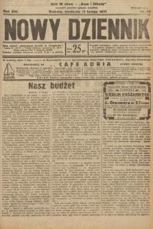 Nowy Dziennik. 1931, nr 45