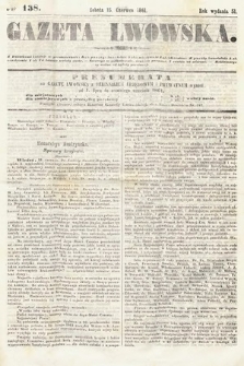 Gazeta Lwowska. 1861, nr 138