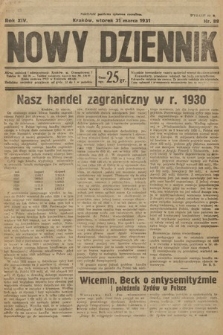Nowy Dziennik. 1931, nr 89