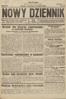 Nowy Dziennik. 1931, nr 95