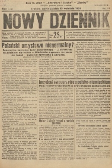 Nowy Dziennik. 1931, nr 98