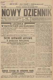 Nowy Dziennik. 1931, nr 111