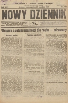 Nowy Dziennik. 1931, nr 112