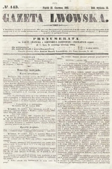 Gazeta Lwowska. 1861, nr 143