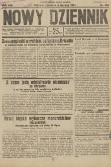 Nowy Dziennik. 1931, nr 148