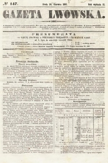 Gazeta Lwowska. 1861, nr 147