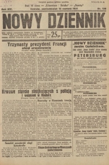 Nowy Dziennik. 1931, nr 159