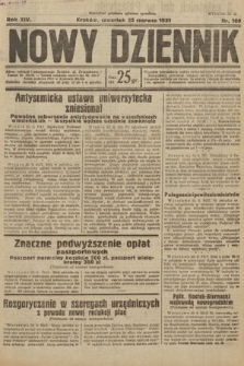 Nowy Dziennik. 1931, nr 169