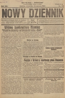 Nowy Dziennik. 1931, nr 172