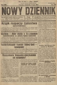 Nowy Dziennik. 1931, nr 178