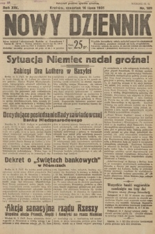 Nowy Dziennik. 1931, nr 189