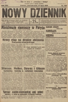 Nowy Dziennik. 1931, nr 193