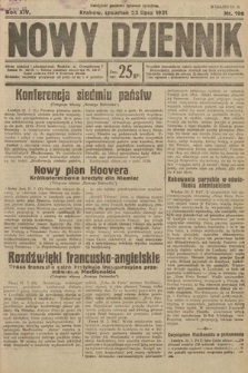 Nowy Dziennik. 1931, nr 196