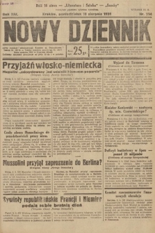 Nowy Dziennik. 1931, nr 214