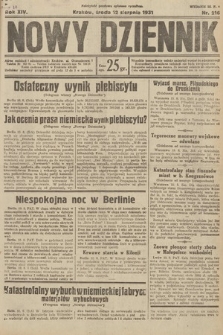 Nowy Dziennik. 1931, nr 216