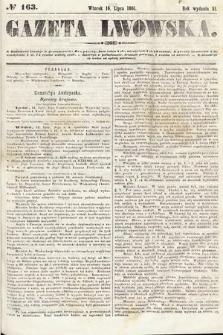 Gazeta Lwowska. 1861, nr 163