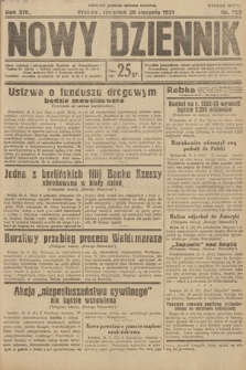 Nowy Dziennik. 1931, nr 223