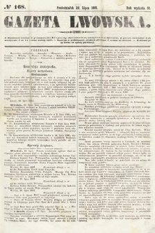 Gazeta Lwowska. 1861, nr 168