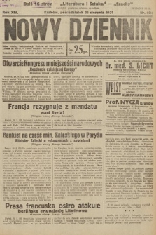 Nowy Dziennik. 1931, nr 234