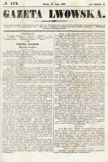 Gazeta Lwowska. 1861, nr 173