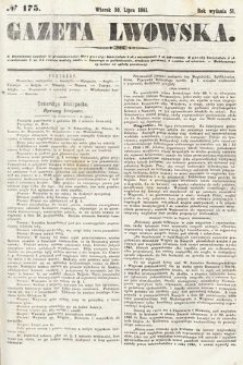 Gazeta Lwowska. 1861, nr 175