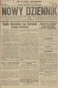 Nowy Dziennik. 1931, nr 240