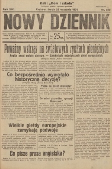 Nowy Dziennik. 1931, nr 255