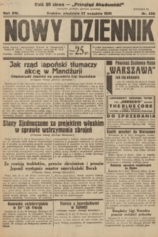 Nowy Dziennik. 1931, nr 259