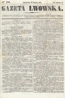 Gazeta Lwowska. 1861, nr 191