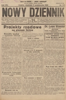 Nowy Dziennik. 1931, nr 271