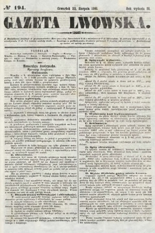 Gazeta Lwowska. 1861, nr 194