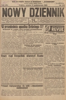 Nowy Dziennik. 1931, nr 277