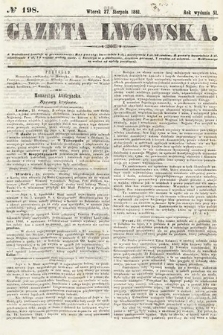 Gazeta Lwowska. 1861, nr 198