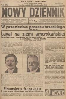 Nowy Dziennik. 1931, nr 284