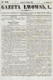 Gazeta Lwowska. 1861, nr 202
