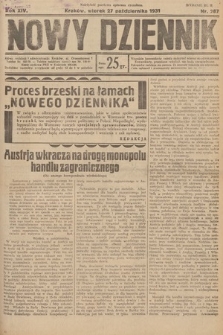 Nowy Dziennik. 1931, nr 287