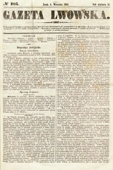 Gazeta Lwowska. 1861, nr 205