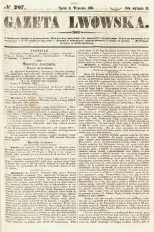Gazeta Lwowska. 1861, nr 207