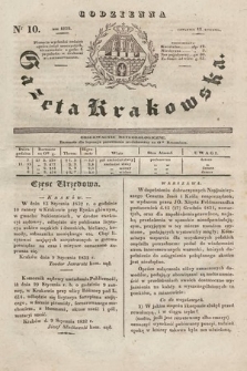 Codzienna Gazeta Krakowska. 1832, nr 10