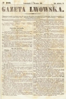 Gazeta Lwowska. 1861, nr 209