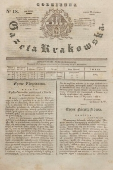 Codzienna Gazeta Krakowska. 1832, nr 18