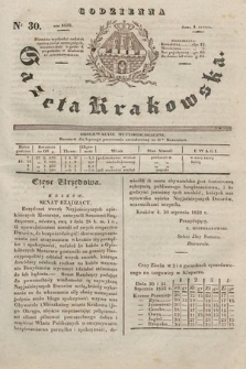 Codzienna Gazeta Krakowska. 1832, nr 30